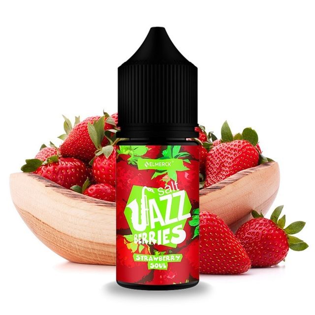 Jazz Berries Salt 30 мл - Strawberry Soul (20 мг)