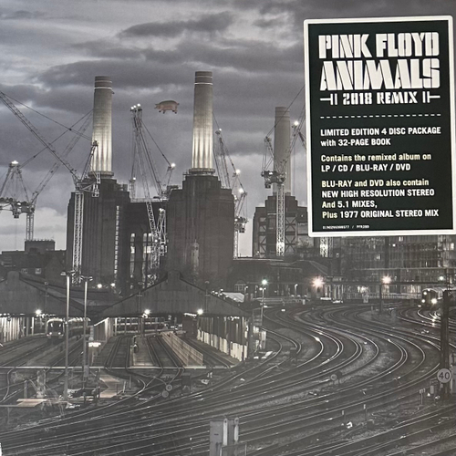 Pink Floyd - Animals (2018 Remix) LP+CD+Blu-ray+DVD (Голландия 2022г.)