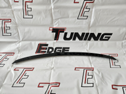 Спойлер лип крышки багажника (черный глянец)