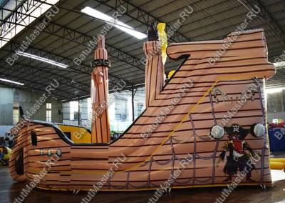 Коммерческий надувной батут-корабль "Атлантис - 2", 10*5*5 м