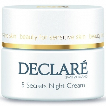 Declare 5 Secrets Night Cream Ночной восстанавливающий крем «5 секретов» 50 мл