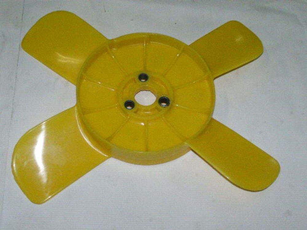 Крыльчатка вентилятора /2101/ 4-х лоп. желт. (Автопласт)