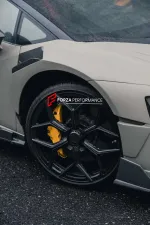 Широкий карбоновый обвес для Lamborghini Huracan LP610 LP580 Evo 2015-2025 Ламборгини Хуракан