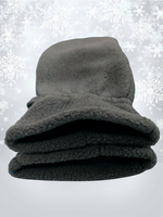 5005 Варежки детские флисовые серый (14)