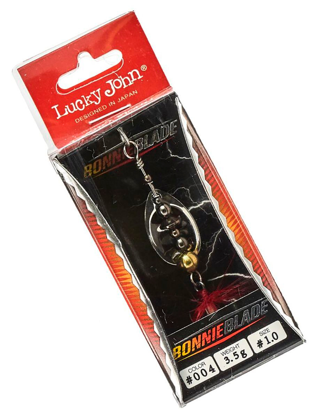 Блесна вращающаяся Lucky John BONNIE BLADE 4 10.3г 011 в блистере
