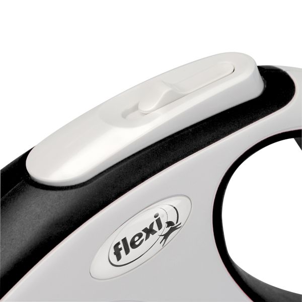 Рулетка flexi NEW LINE Comfort S (до 12 кг) трос 5 м серый/черный