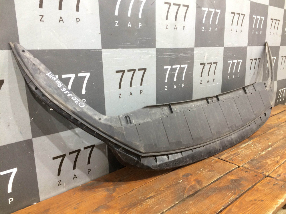 Юбка переднего бампера Skoda Rapid 2 20-нв Б/У Оригинал 60U807061