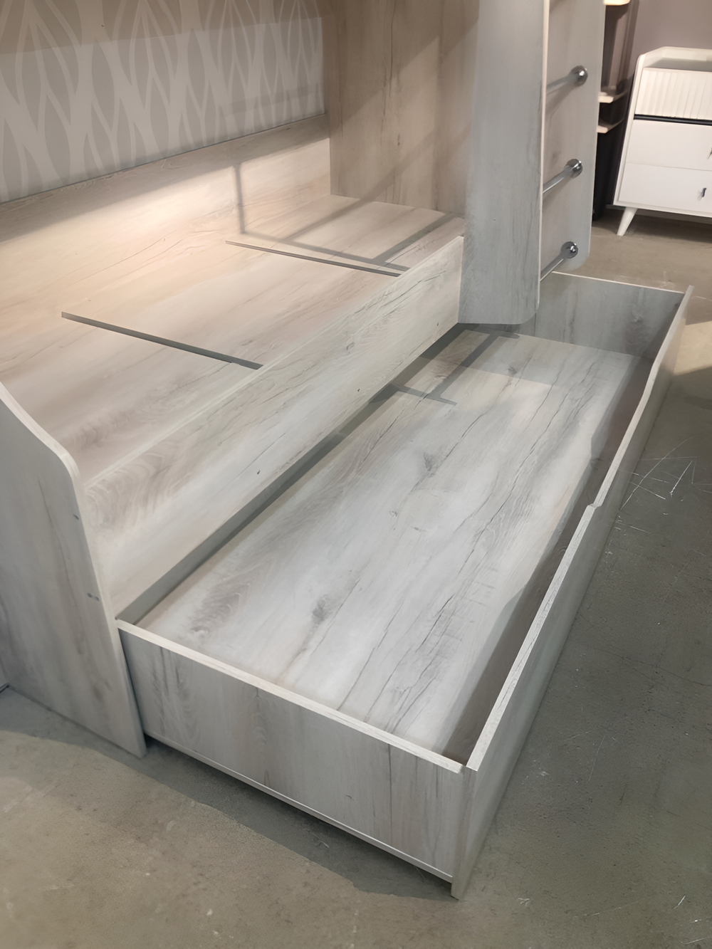 Кровать 2-х ярусная 3-х местная Монреаль Дуб Канадский