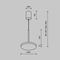 Подвесной светодиодный светильник Maytoni Technical Plato P076PL-L12W4K-W