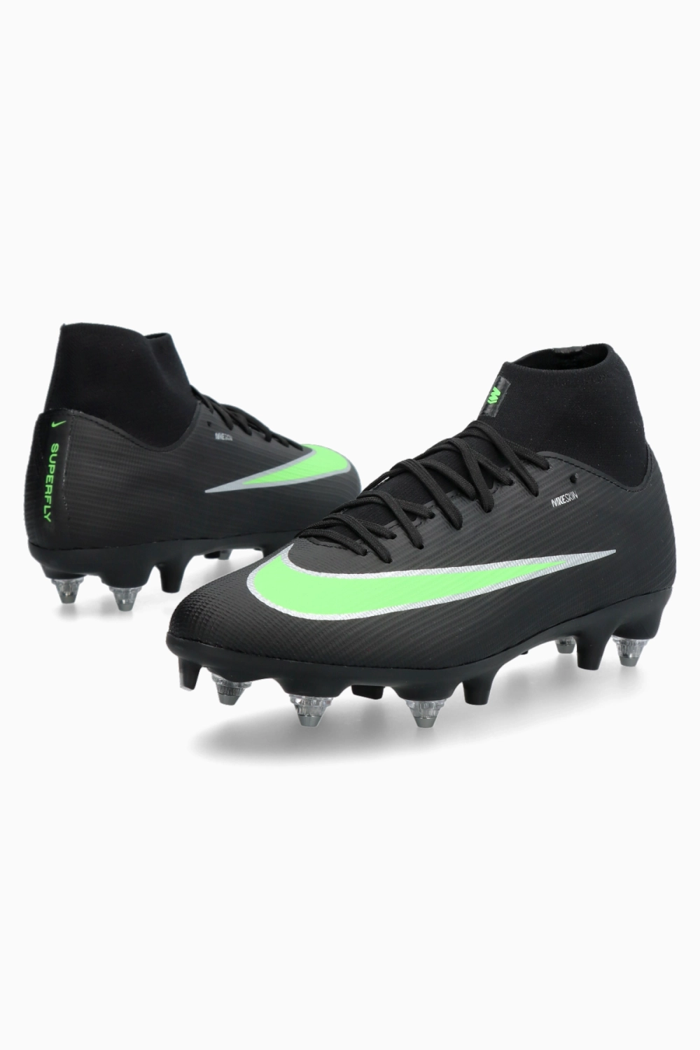 Бутсы Nike Zoom Mercurial Superfly 11 Academy SG-Pro AC - черный