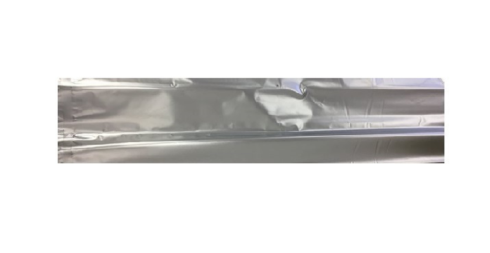 15006.3 Пакет метализированный без замка  400*90*70 серебристый