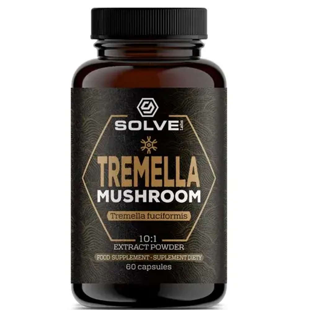 Solve Labs Tremella scrapie extract 10:1, 60 капсул