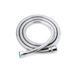 Шланг для душа, сталь, ИМП-ИМП, 180 см, двойной замок, Gappo, G41