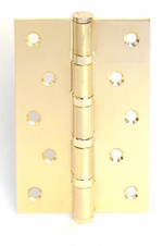 ПЕТЛЯ 120X80X3MM МАТ.ЛАТУНЬ HG 120*80*3.0-4BB GM(GM) 2ШТ