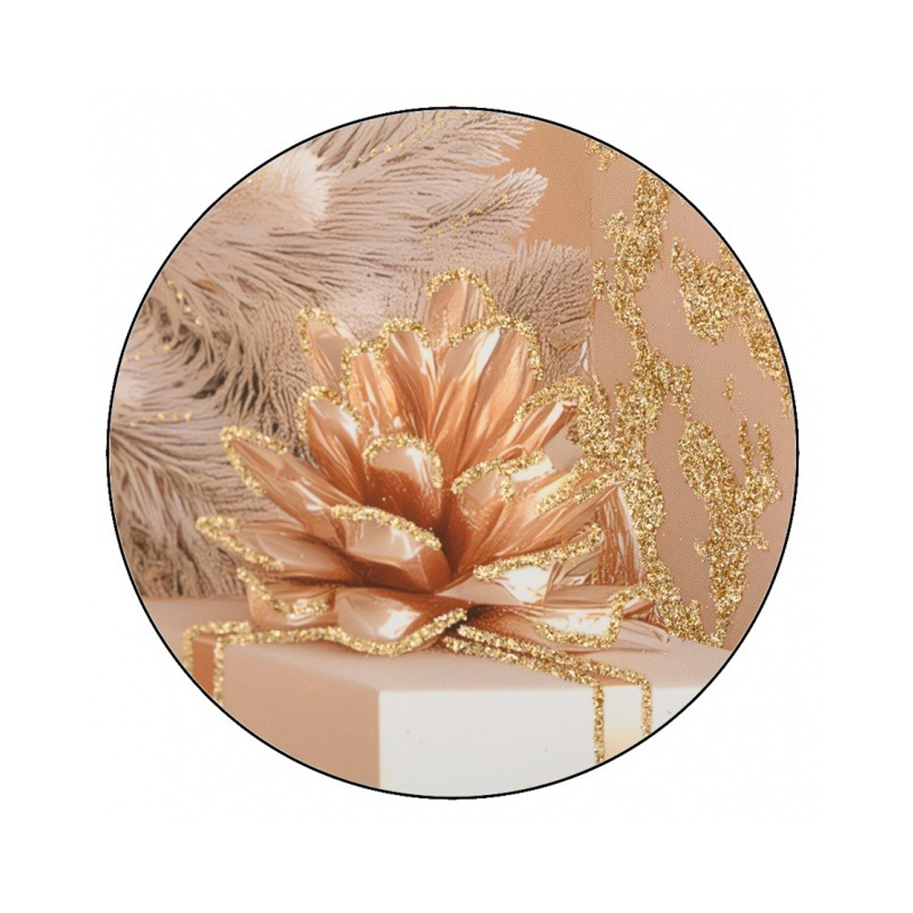 Подарочный пакет Basir, серия "Новогодний шик", 26*32*10 см, ассорти