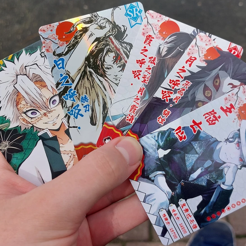 Коллекционные карточки "Клинок, рассекающий демонов / Kimetsu no Yaiba - Ренгоку и Танджиро"