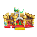 Коммерческий надувной батут "Замок дракона"