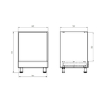 Кухня Севилья 340 см без столешницы (12 модулей), белый ЛДСП / массив дуба