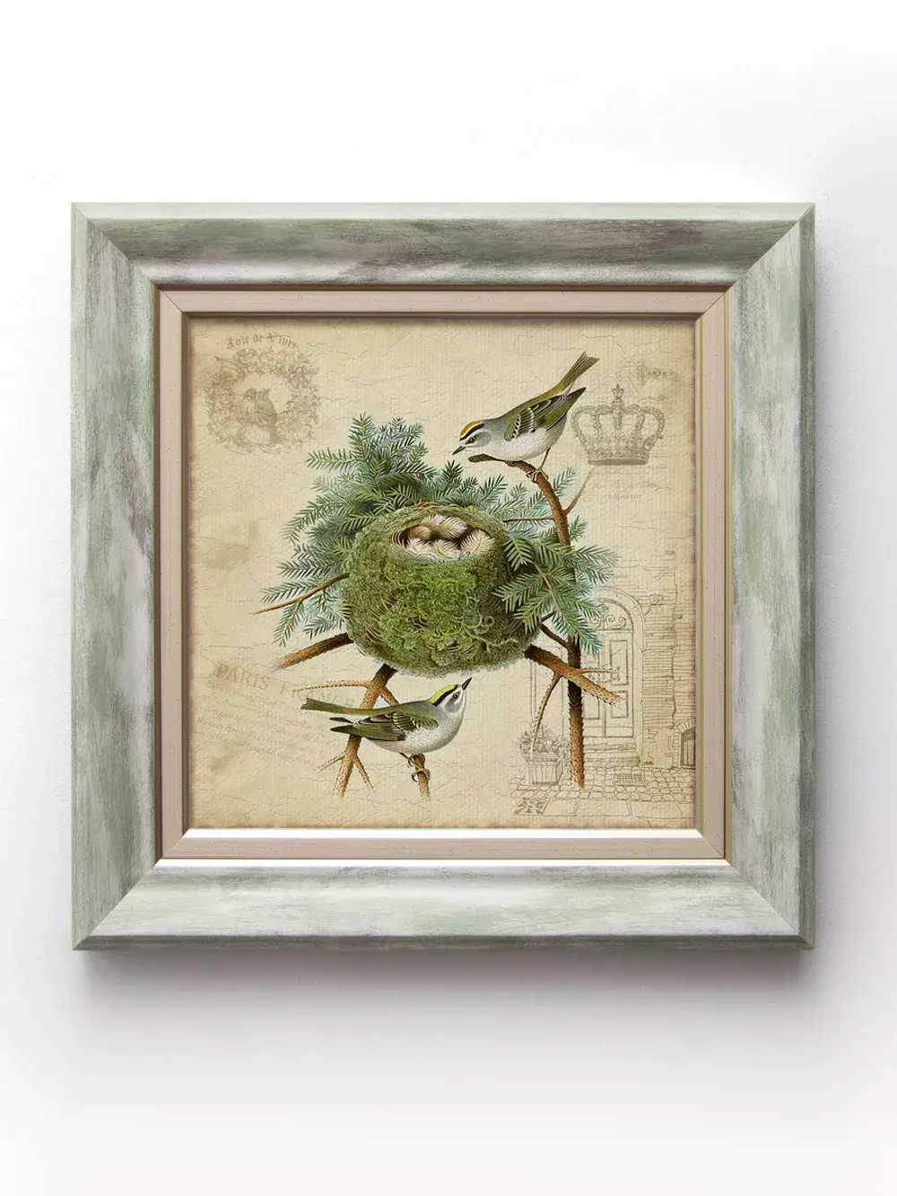 Картина на стену интерьерная на холсте 27,5*27,5 см