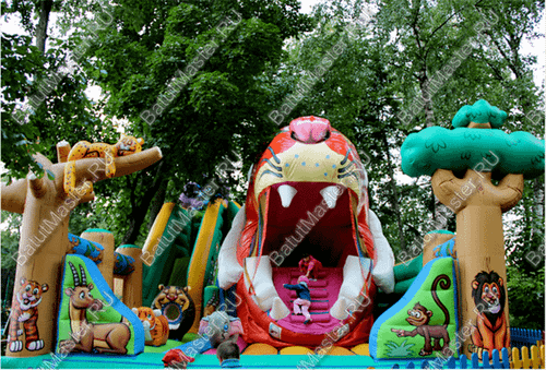 Коммерческий надувной батут "Прайд"