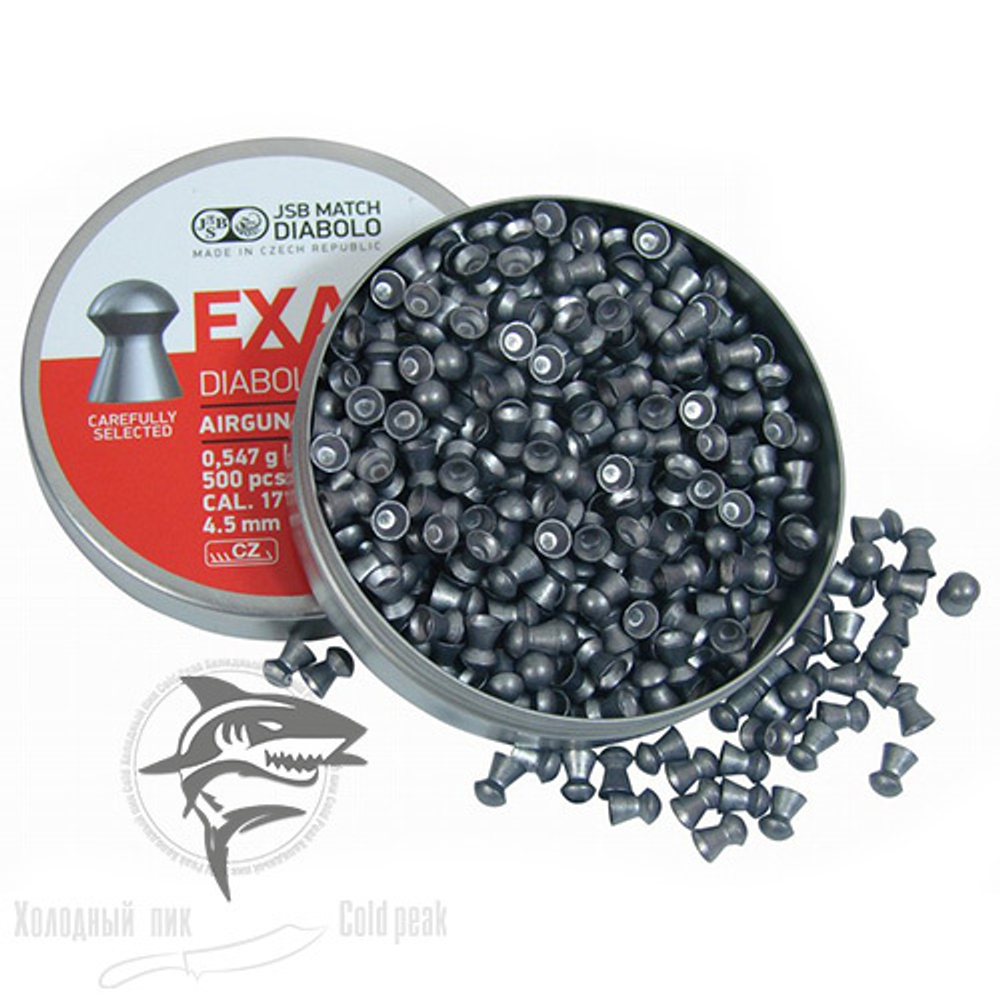 Пневматические пули  Exact 4,50mm 0,547g 500pcs