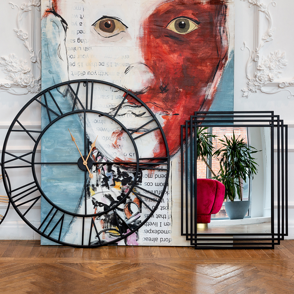 Зеркало настенное Объект мечты Рислинг Блэк