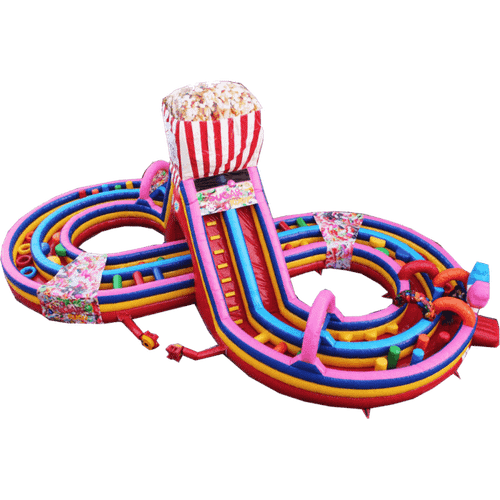 Надувная полоса "Попкорн"