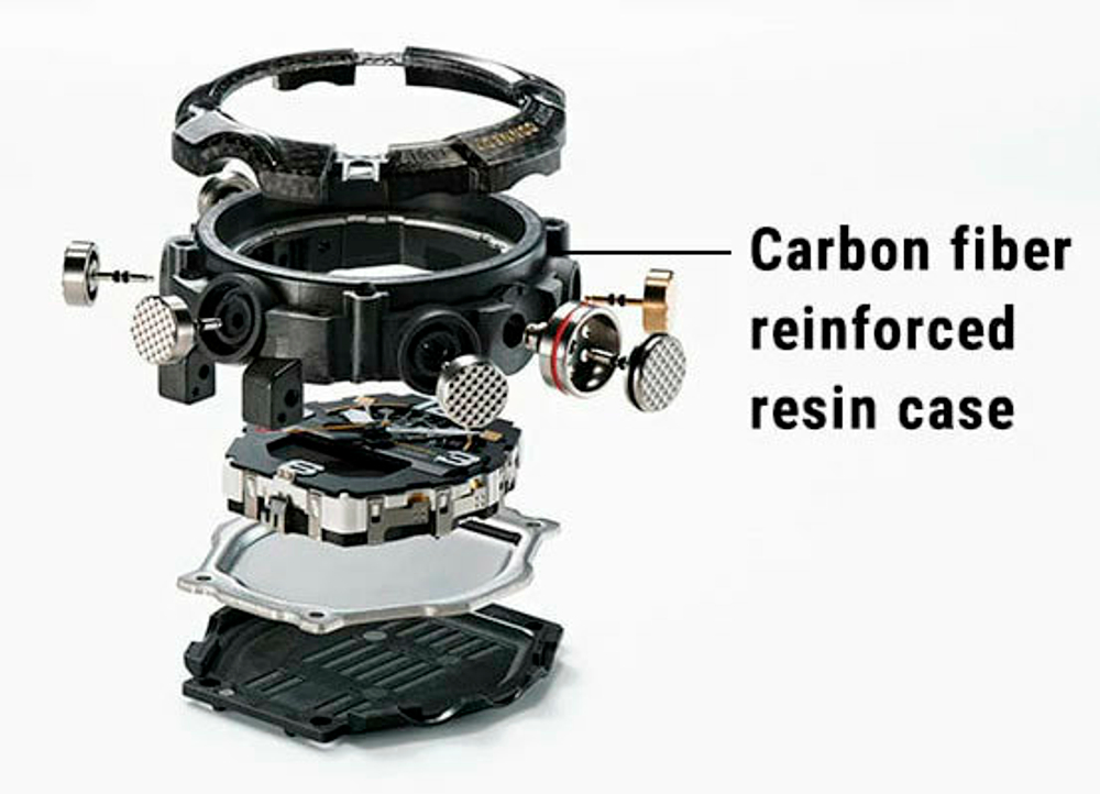 Японские наручные часы Casio G-SHOCK GG-B100-1A3ER с хронографом