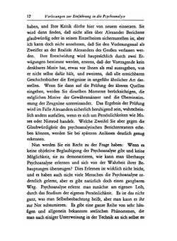 Vorlesungen zur Einführung in die Psychoanalyse | Sigmund Freud