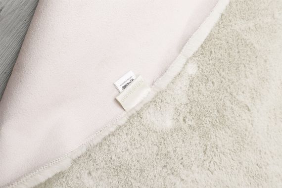 Коврик Плюшевый (крем) 100х100