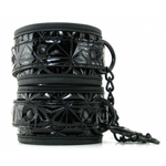 Наручники на цепочке Luxury fetish черные