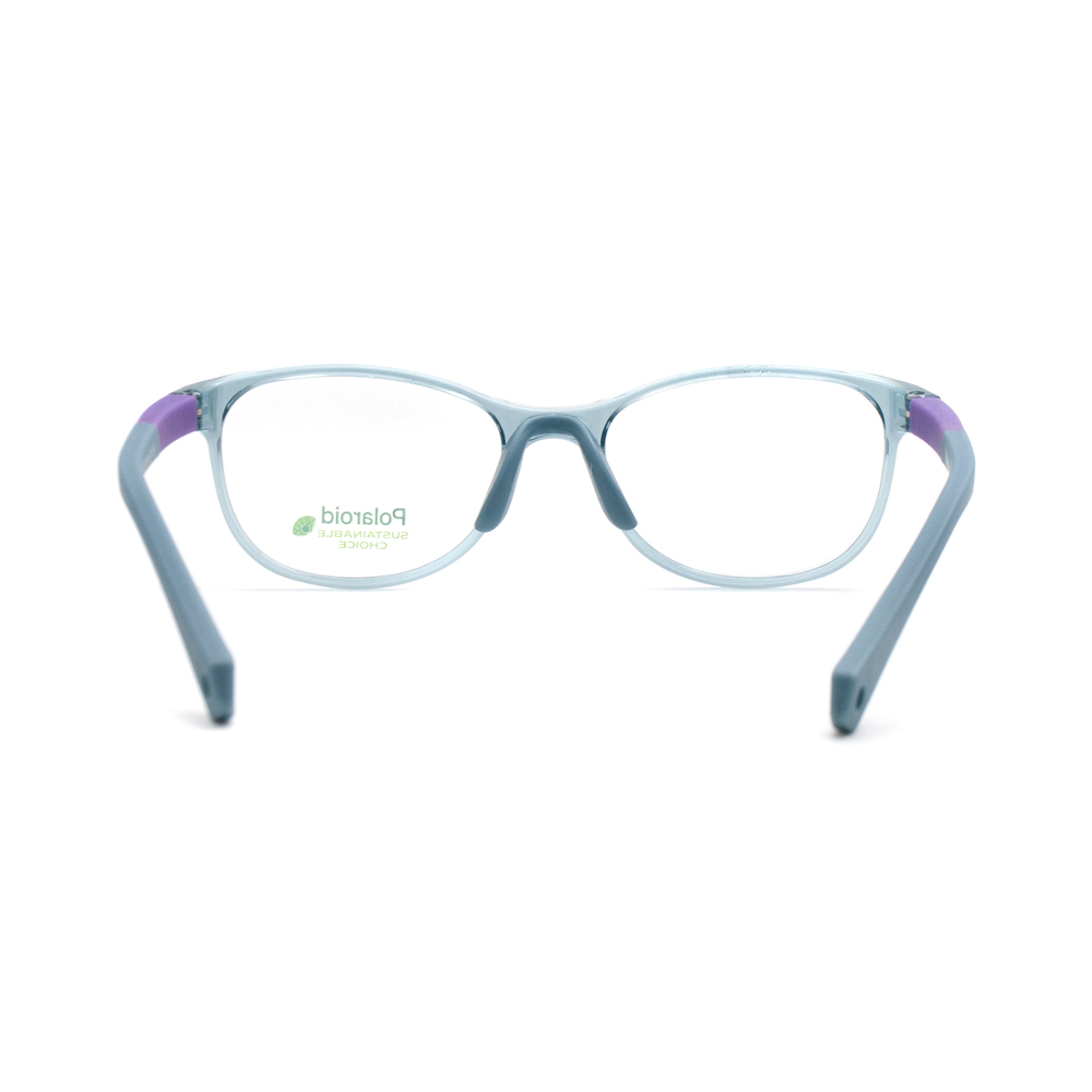 Оправа бабочка Polaroid Kids D834 1ED прозрачно-серая с фиолетовым