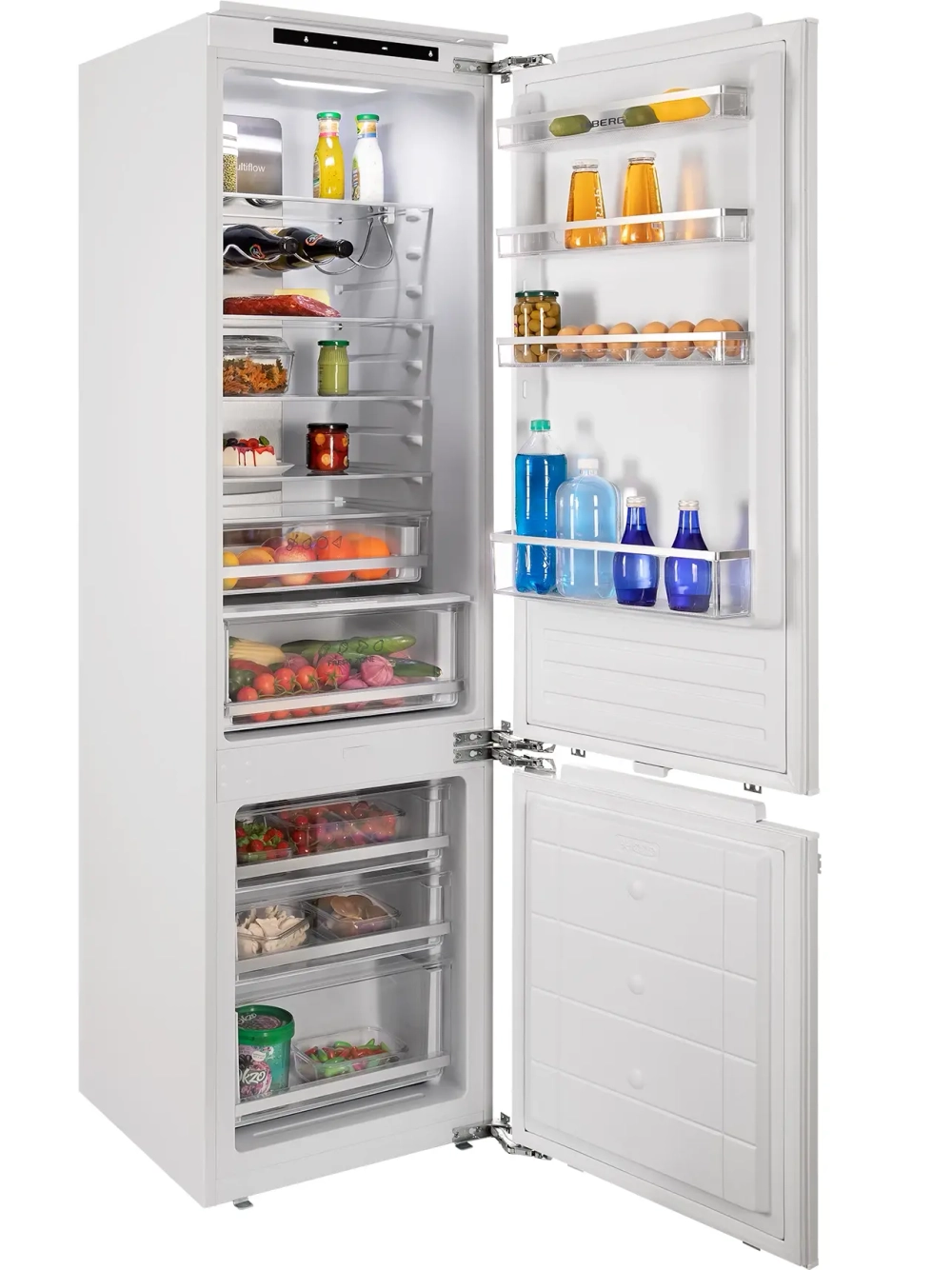 Встраиваемый холодильник Hiberg i-RFCB 520F NFW