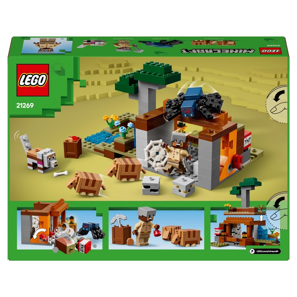 LEGO Minecraft / Линкор "Экспедиция на шахту"/ 21269
