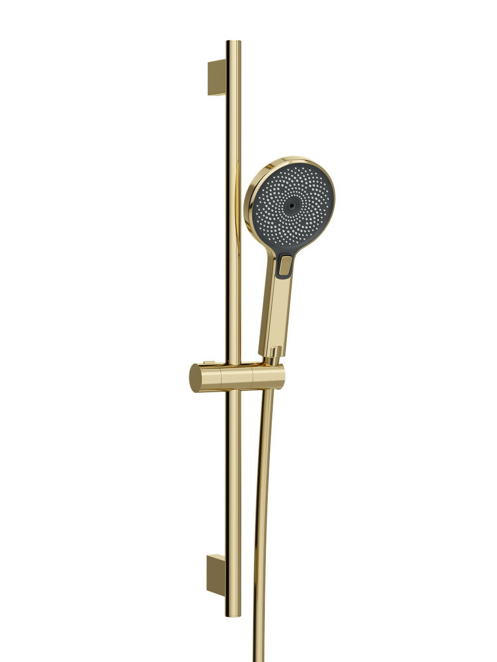 Смеситель для ванны с душем STWORKI Копенгаген S42100GG + Душевой гарнитур Гётеборг S03190GG, глянцевое золото