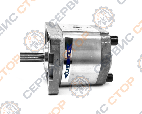 Гидравлический насос (шестеренчатый) НШ правый CBN-306 (шлиц, выходы под 90°)