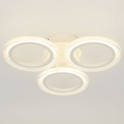 Светильник потолочный светодиодный ЭРА Модерн Ring CLL-1-39W 4K WH без ДУ белый