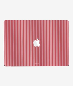 Виниловая наклейка HOLIDAY WRAP (красный) для MacBook