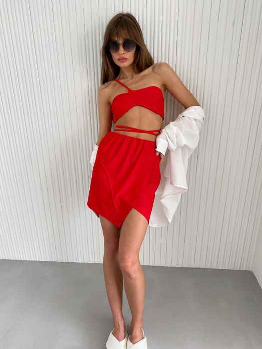 ЮБКА ДЕВИЛЬ КРАСНЫЙ