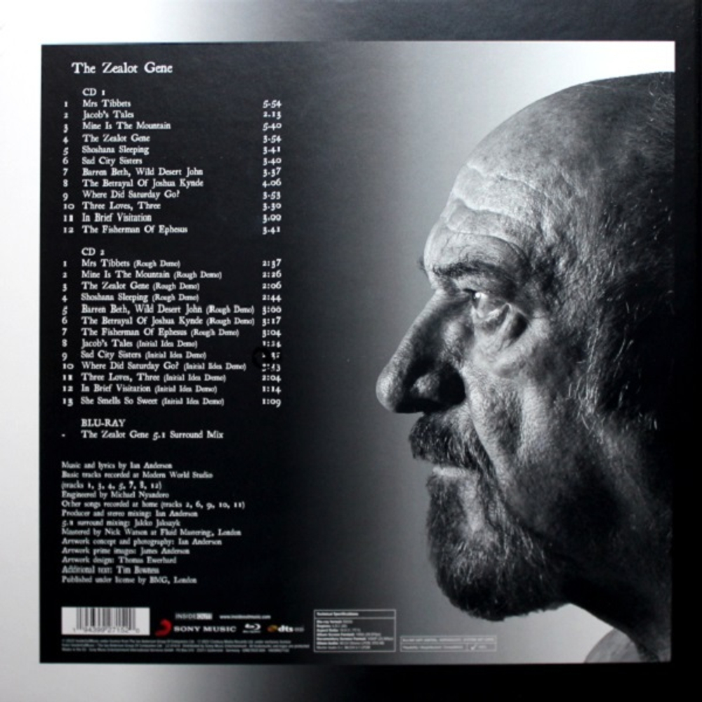 Jethro Tull / The Zealot Gene (Limited Deluxe Edition)(2CD+Blu-ray)