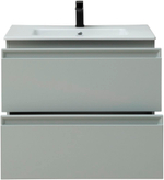 Тумба с раковиной Allen Brau Eclipse 1.E1002.PWM 80 рapyrus white matt