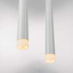 807016 Подвес PUNTO 1х25W G9 ХРОМ/БЕЛЫЙ