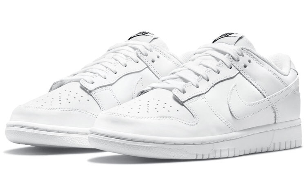 Кроссовки Nike Dunk Low Triple White (Женская размерная сетка)