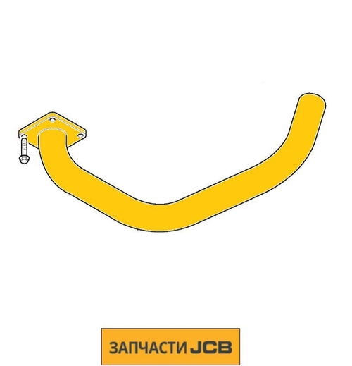 Патрубок коллектор JCB 02/203155