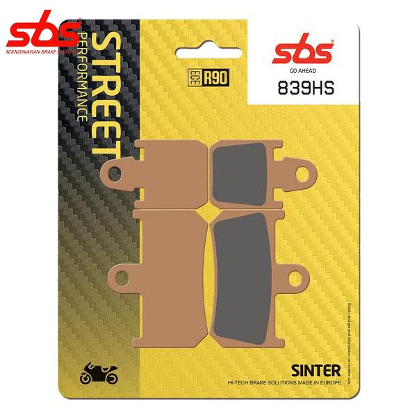SBS 839HS тормозные колодки передние
