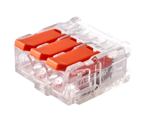 Клемма соединительная Electrodeel ED 230-613 41А 450В (0,5-6,0мм2) (3 провода)