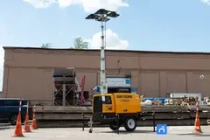 Осветительная мачта LT4500 9 метров с дизельным генератором передвижная