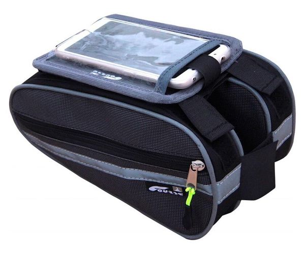 Велосумка на раму с чехлом для телефона