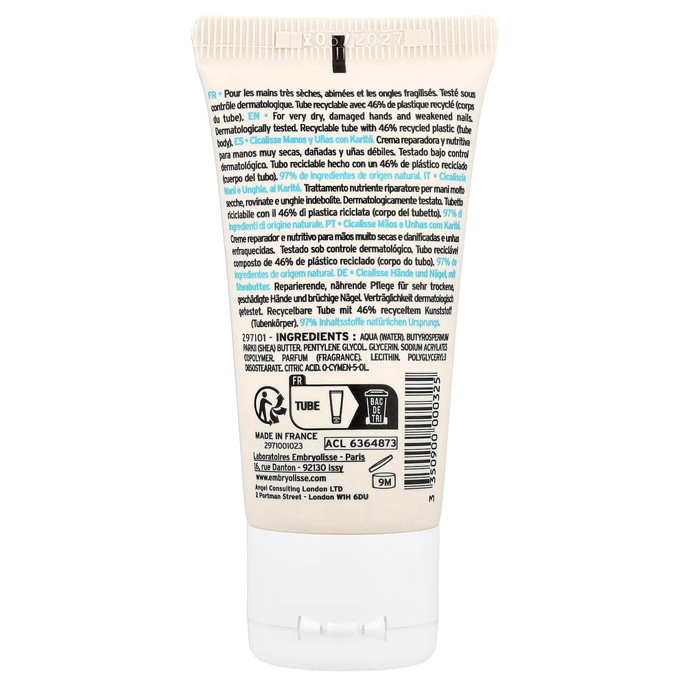 Embryolisse, Cicalisse, средство для рук и ногтей с маслом ши, 30 мл (1,01 жидк. унции)