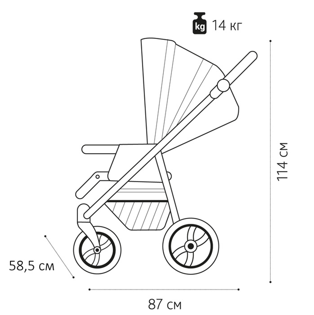Коляска Noordline Olivia Sport 3 в 1 Beige